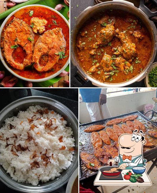 Chicken curry at Matha family restaurant
