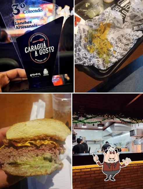 Platos en O Hambúrguer De Caraguá
