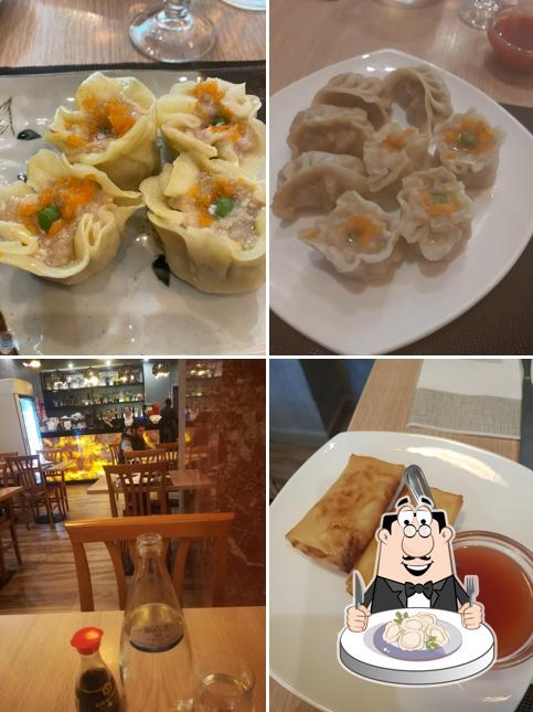 Ravioli cinesi al Ristorante Oriente Cinese Giapponese