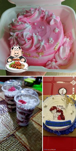Food at Sweet delight cake shop