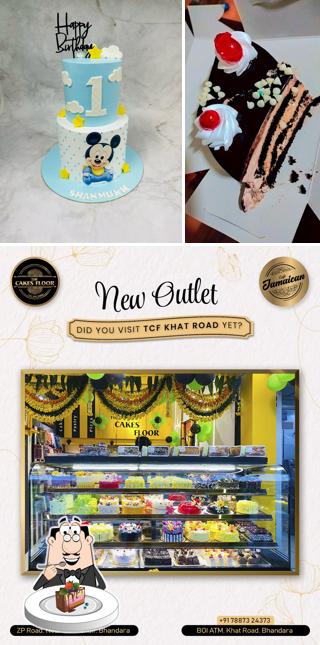 Chocolate cake at The Cakes Floor Chocolate cake at The Cakes Floor