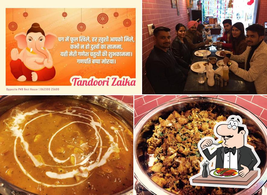 Food at Tandoori Zaika