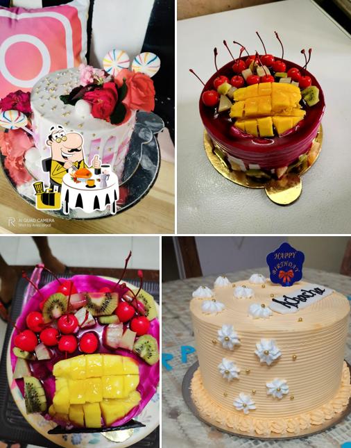 Food at The cake wala