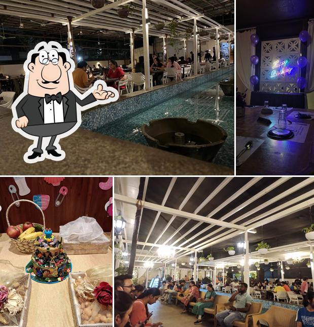 The interior of Bird Valley Wakad Restaurant and Bar