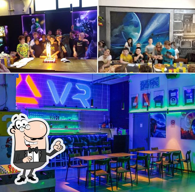 Gli interni di Lasergame & Escape Room VR Experience