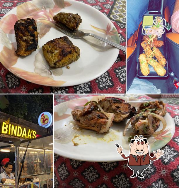 Food at Bindaa’s Chicken