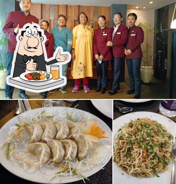 Food at Grains Pure Veg by Udaan Nirvana, Darjeeling