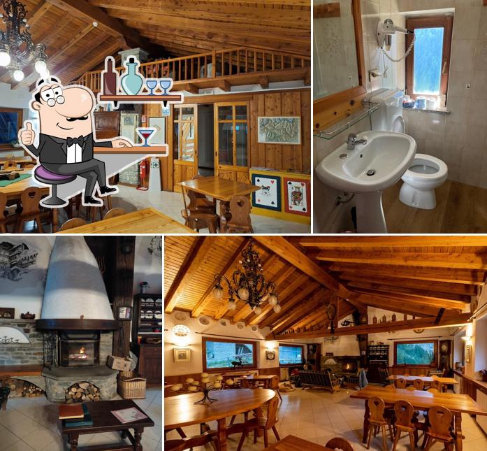 Gli interni di Hotel Ristorante Perret