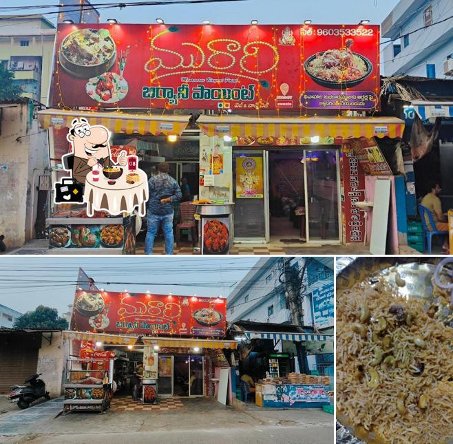 Murari Biryani Point Tenali is distinguished by food and exterior
