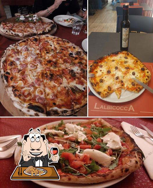 Scegli una pizza a Ristorante Lalbicocca