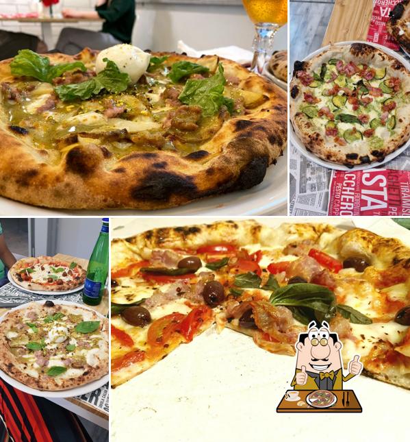 Scegli tra le molte varianti di pizza