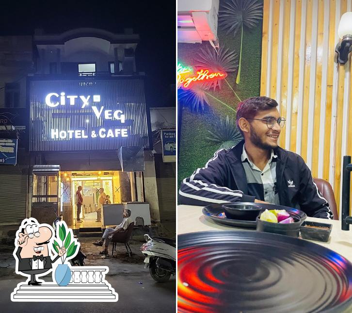 The exterior of City Hotel
