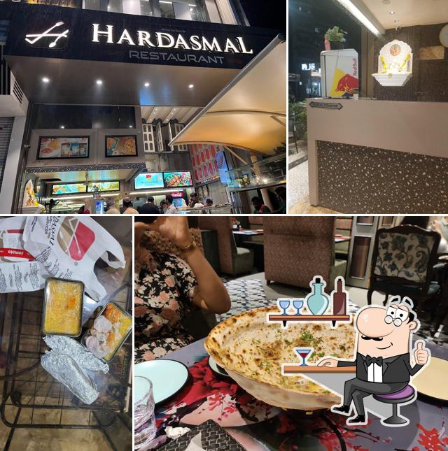 The interior of Hardasmal Restaurant Ulhasnagar 2