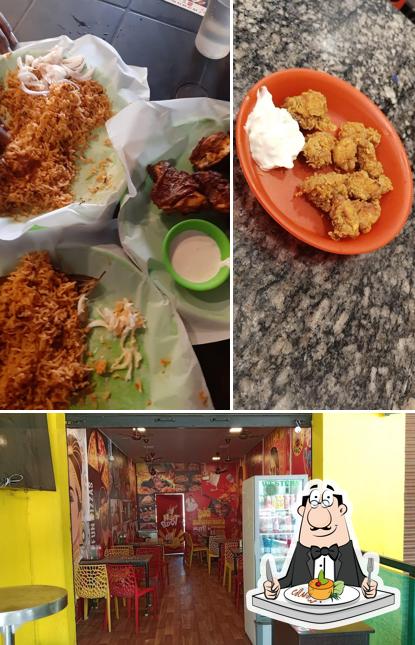 The image of food and interior at Hotspot