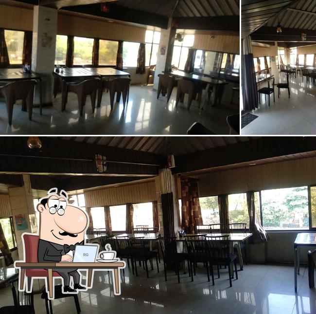 The interior of Rahgir Family Restaurant