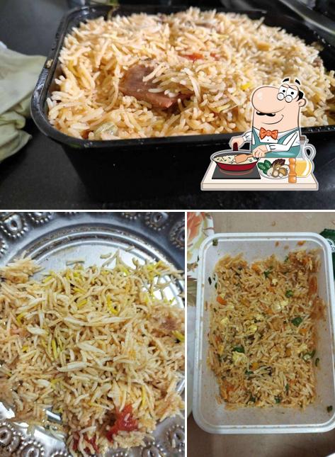 Fried rice at Hotel Farook