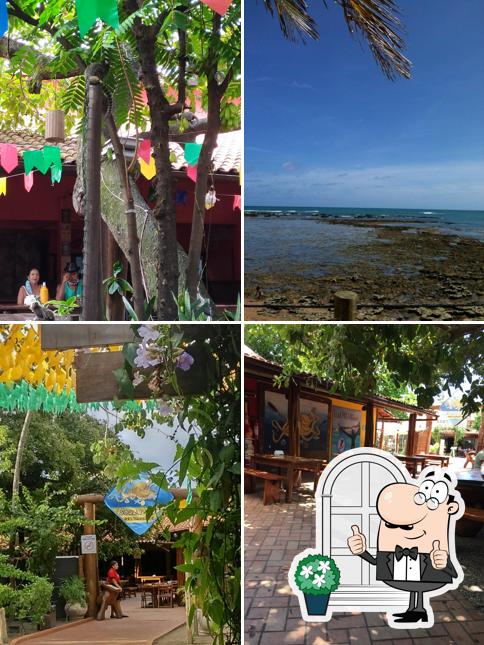 O exterior do Souza Bar e Restaurante