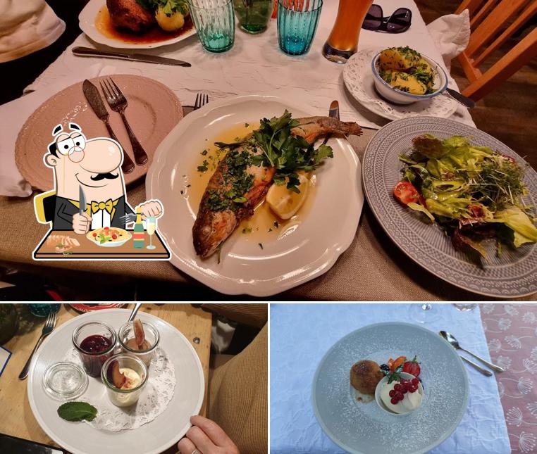 Panna cotta im Tölzer Schießstätte
