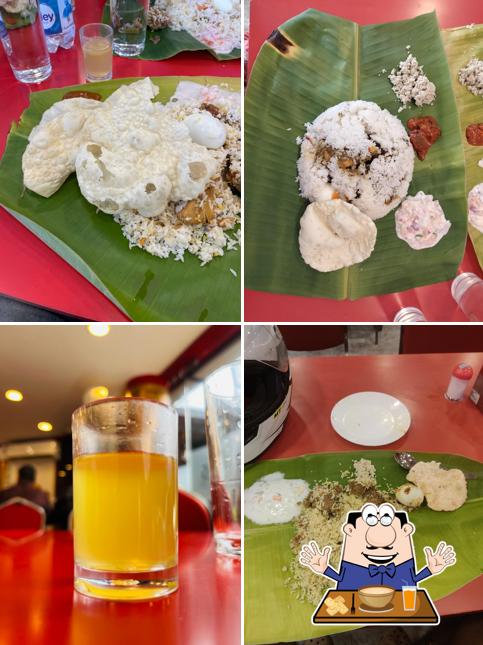Meals at Kalyana Biriyani