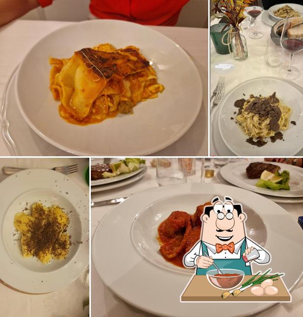 Ravioli al ANTICA TRATTORIA MARTELLA