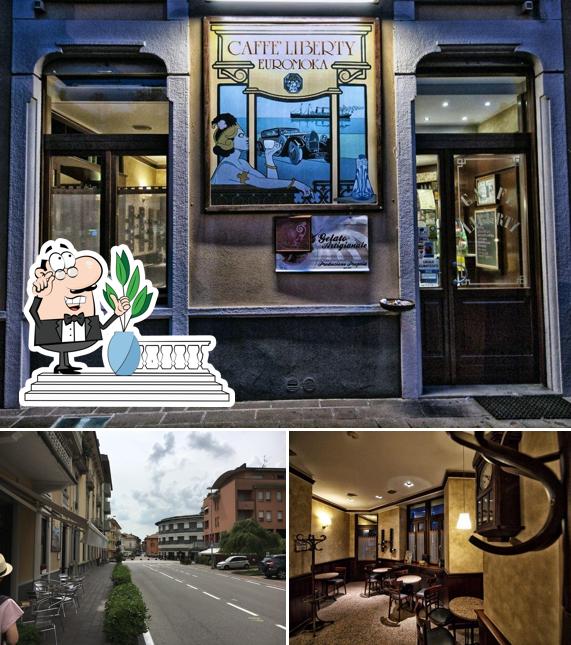Gli esterni di Caffè Liberty