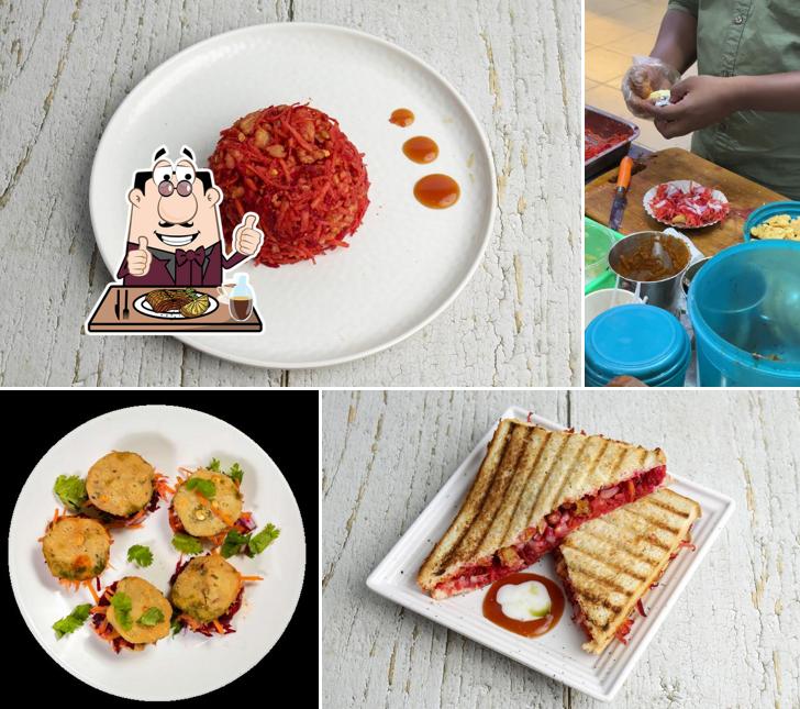 Beef tartare at HOME BITES THATTU VADAI SET