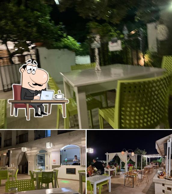 Dai un'occhiata agli interni di Lecis Pinseria