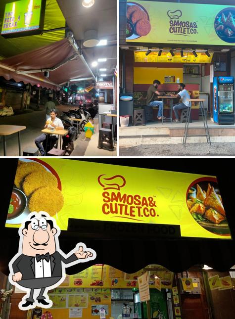 The picture of Samosa&Cutlet.Co.’s interior and exterior