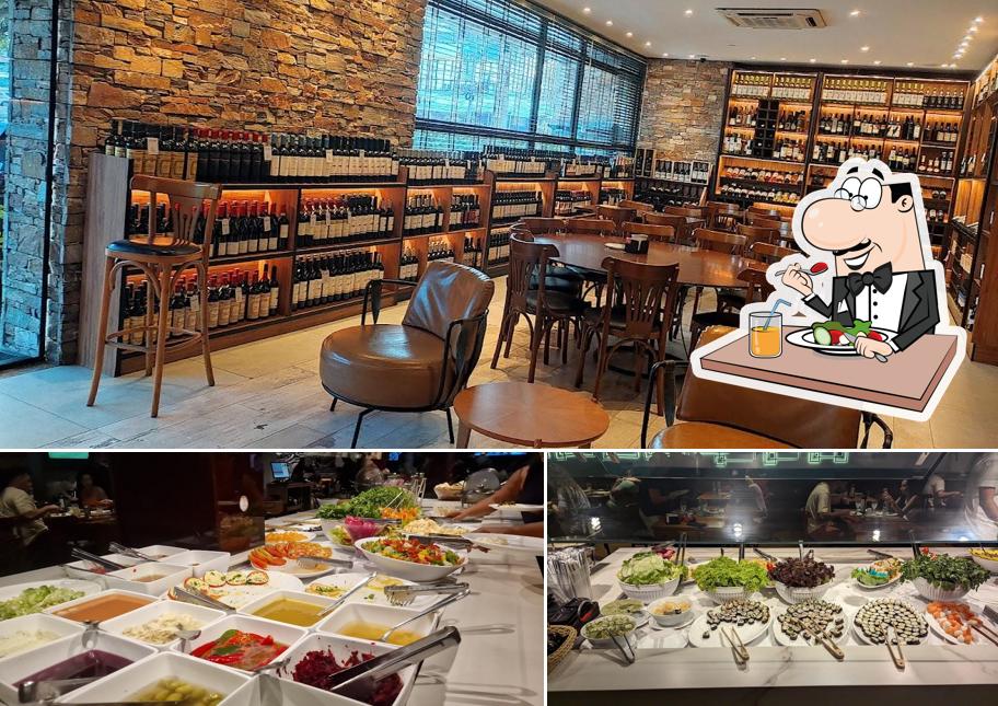 Comida em Churrascaria Tourão