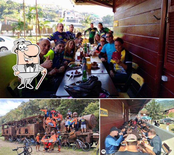 O exterior do Bar do Ribeiro