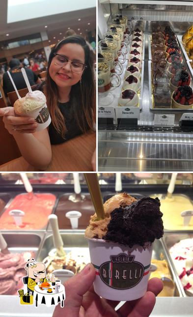 Sorvete em Gelato Borelli - Ribeirão Shopping