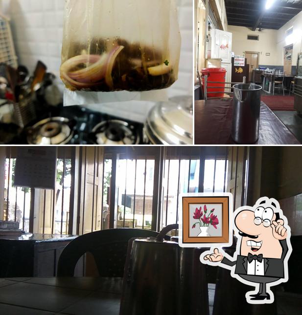 The picture of interior and food at Hotel Totus