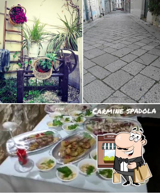 Questa è la foto che presenta la esterno e cibo di Il Giardino Dei Sapori