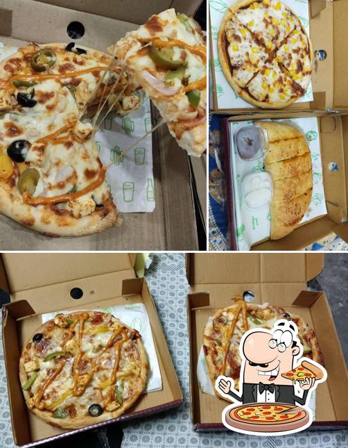 Get various kinds of pizza