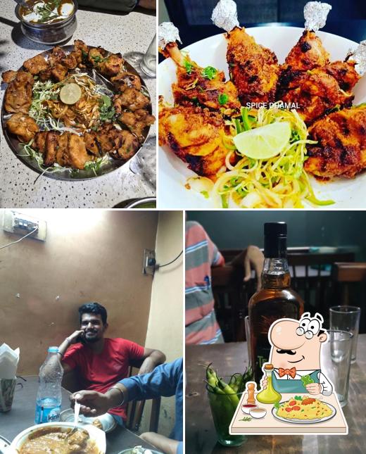 This is the photo showing food and drink at Baldev da dhaba