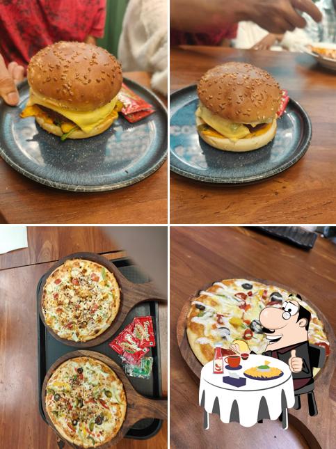 Order a burger at Era Cafe & Restro