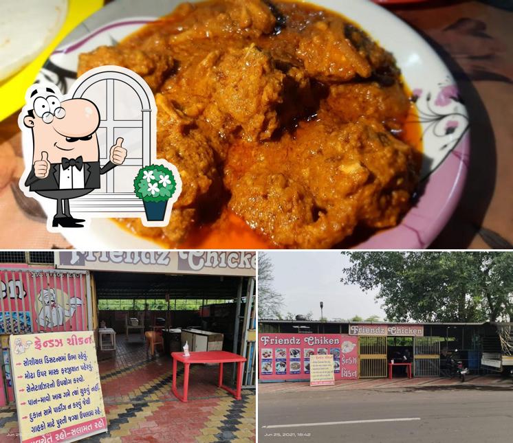 The exterior of Friendz Chicken