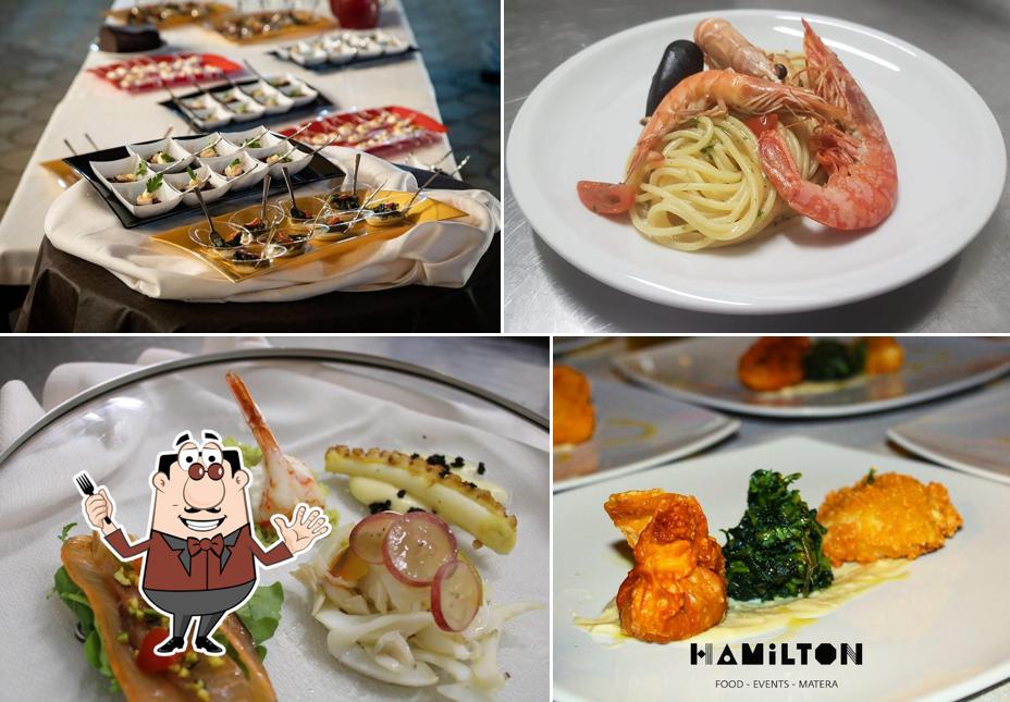 Cibo al Hamilton ristorante per feste, compleanni ed eventi