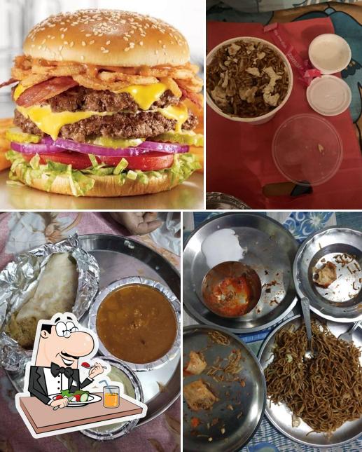Food at Mahi fast food