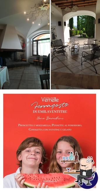 Gli interni di Vernelle Country Resort
