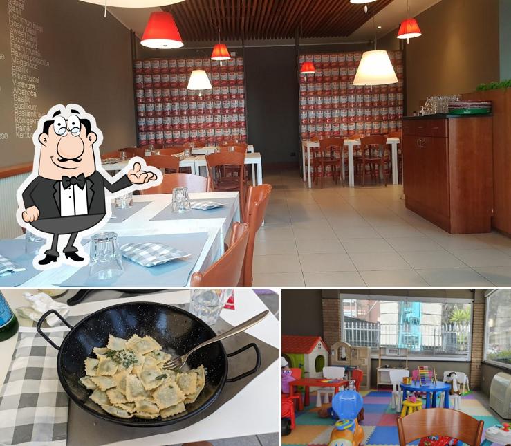 La foto di interni e cibo da Basilico