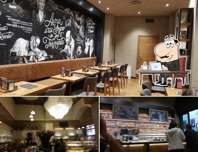 Gli interni di Prosciutteria IE Udine