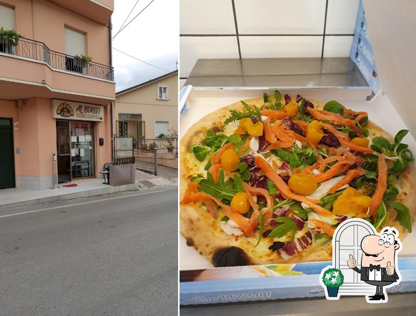 Gli esterni di AL BORGO pizzeria d 'asporto
