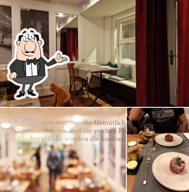 Dai un'occhiata agli interni di Fischerstübli