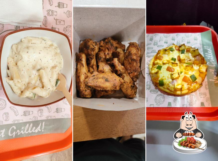 Food at Just Grilled Cafe