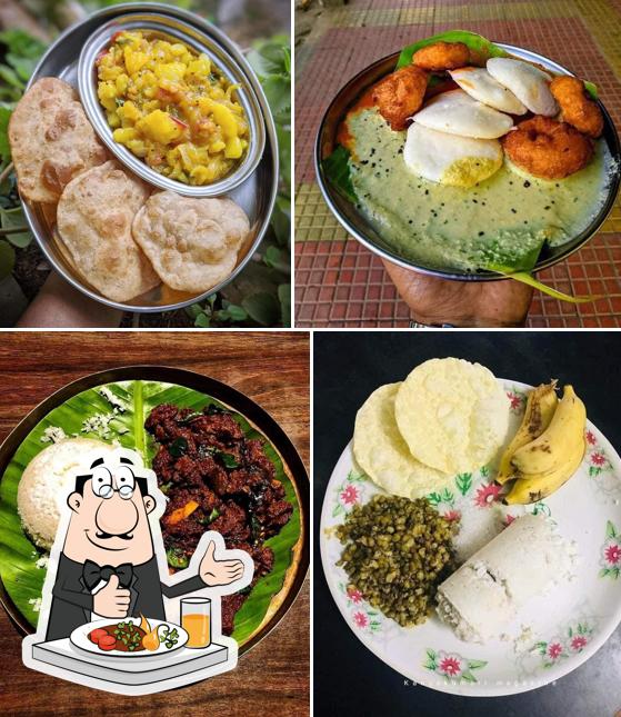 Food at South Indian Madrasi Dosa