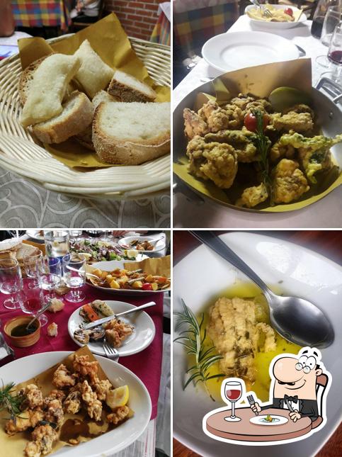 Platti al Trattoria Da Luciano Camaiore