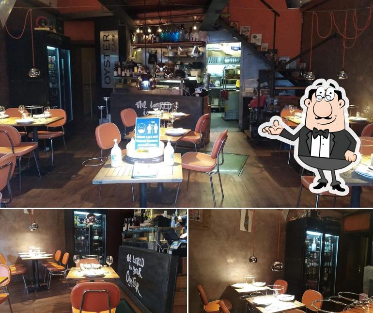 Dai un'occhiata agli interni di Oyster Cafè