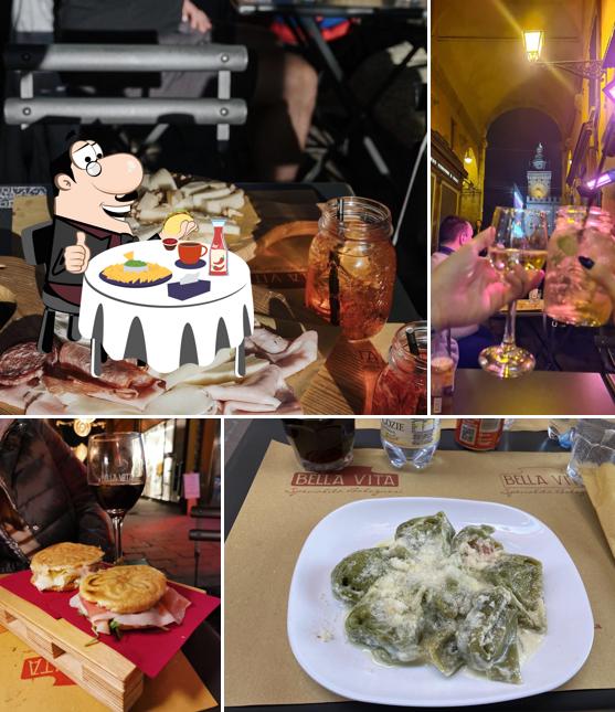 Piatto di formaggi al Bella Vita