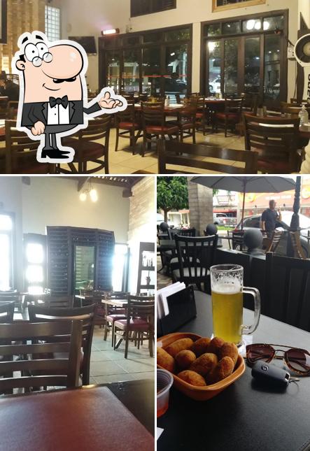 O interior do Mão na Roda